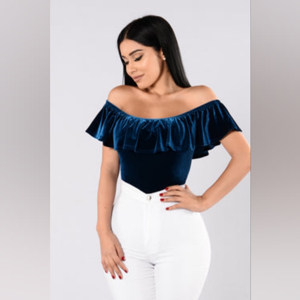 Velour Bodysuit